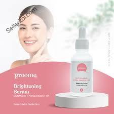 Groome Glutathione + Alpha Arbutin +HA Brightening Serum (30ml)